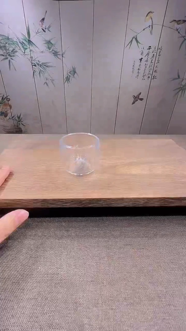 @微光茶器心经水晶玻璃主人杯TJ167