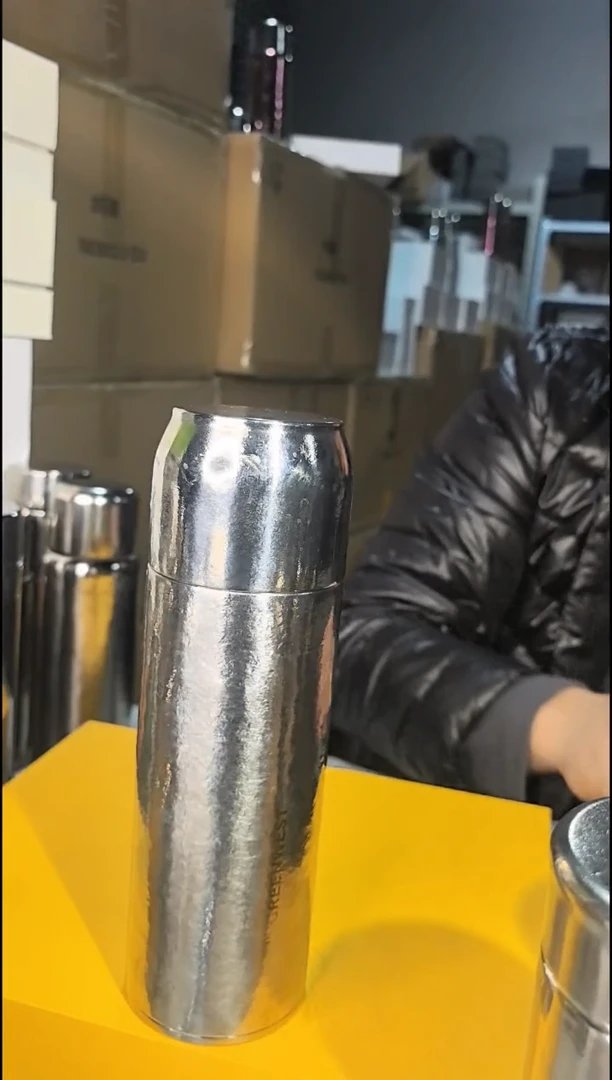 内外纯钛500磁吸杯保温杯