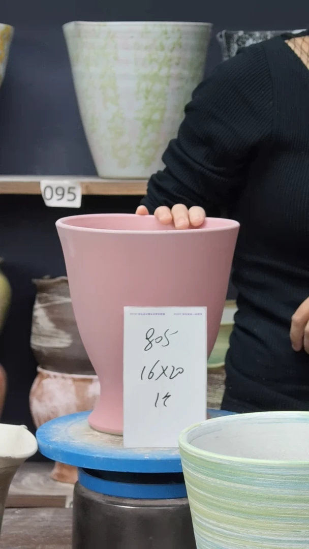 江西景德镇花盆微瑕805