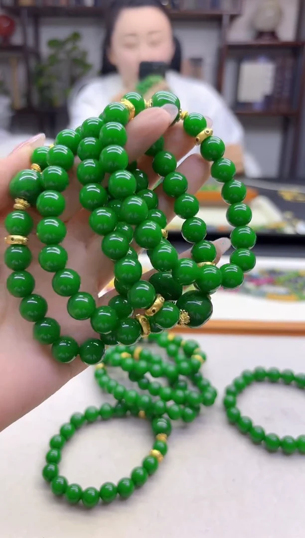 未镶嵌手链翡翠DIY款S927