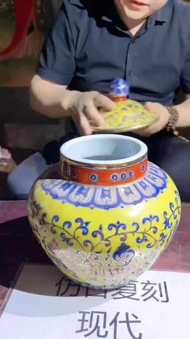 摆件景德镇陶瓷流水230