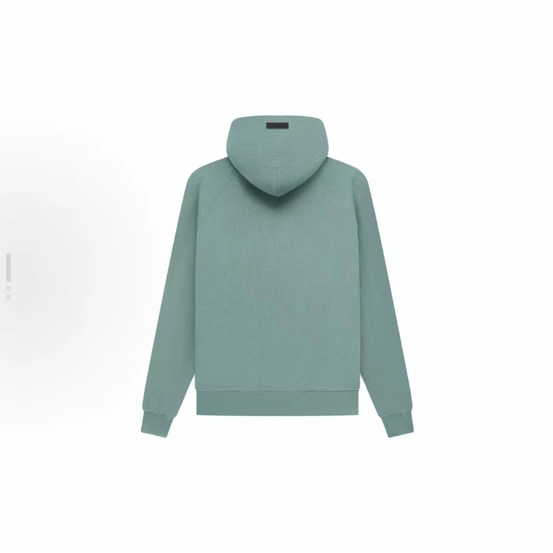 （拍一发二）时尚SS23印花华夫连帽美式重磅卫衣男款卫衣126kid