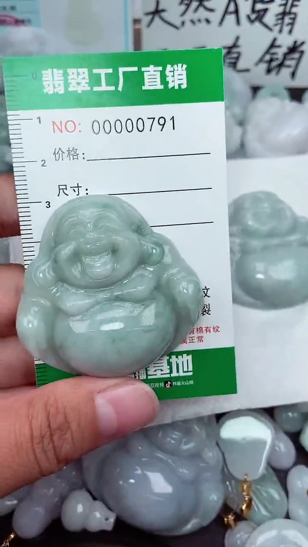 颈饰未镶嵌翡翠缅甸天然翡翠拍一发一0791