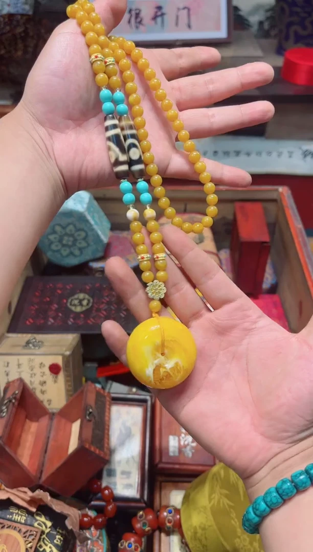 未镶嵌蜜蜡裸石C瑞哥专属高端精品74