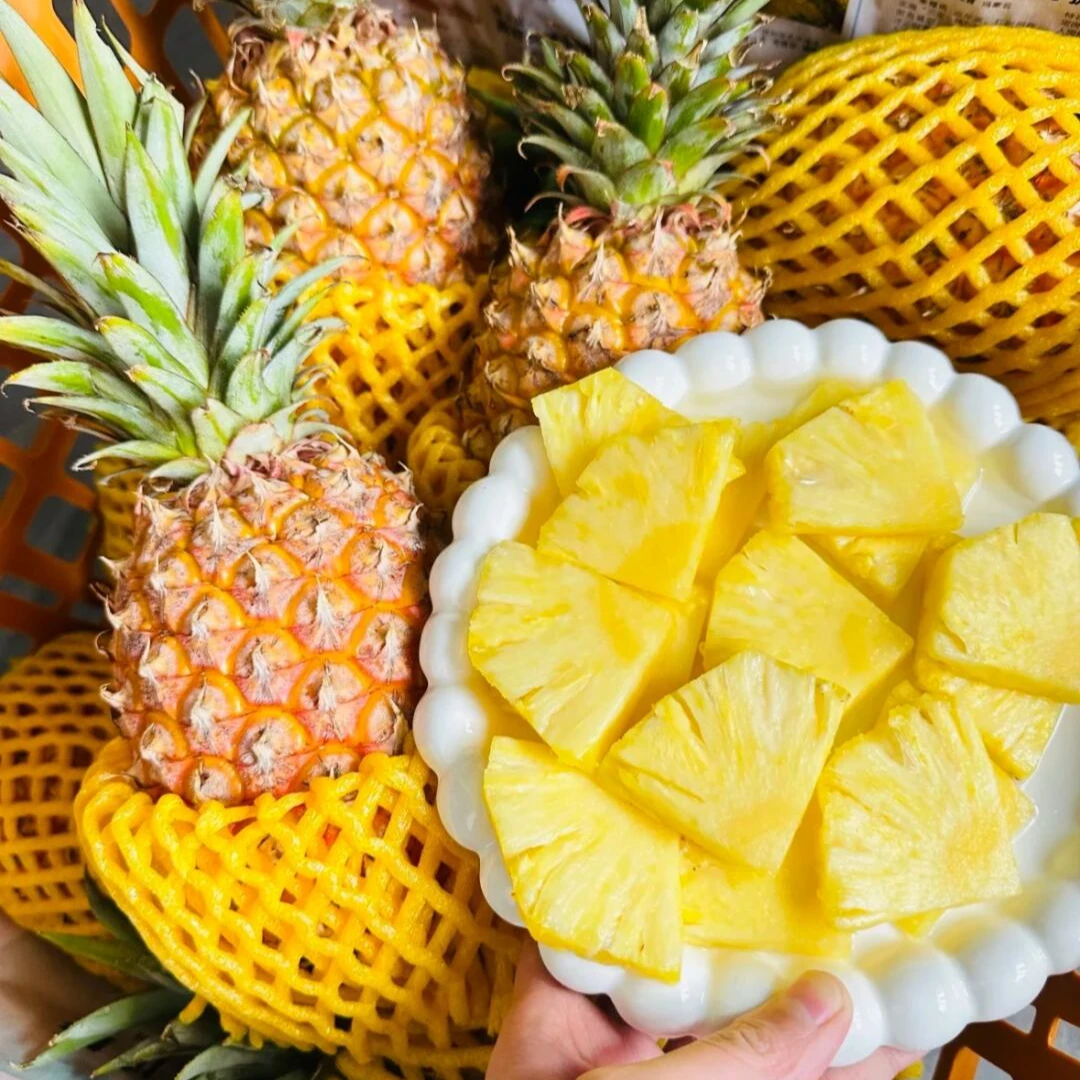 超甜海南金钻凤梨一箱2-3个2.5-3斤新鲜金钻凤梨海南省