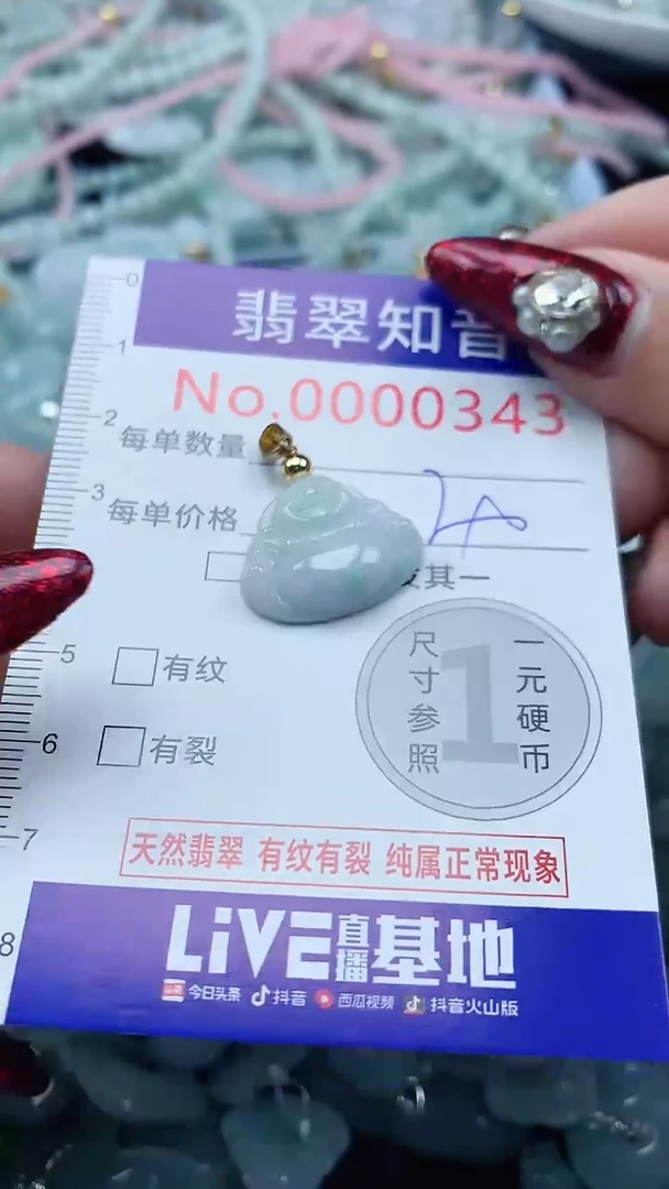 颈饰未镶嵌翡翠343