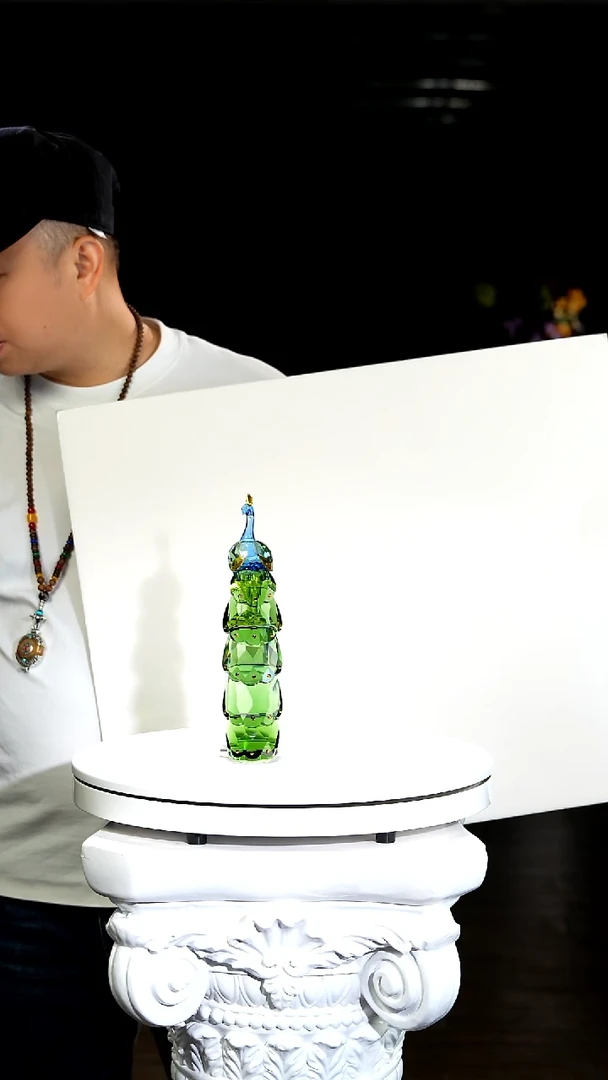 手工艺品琉璃AJ1112586孔雀