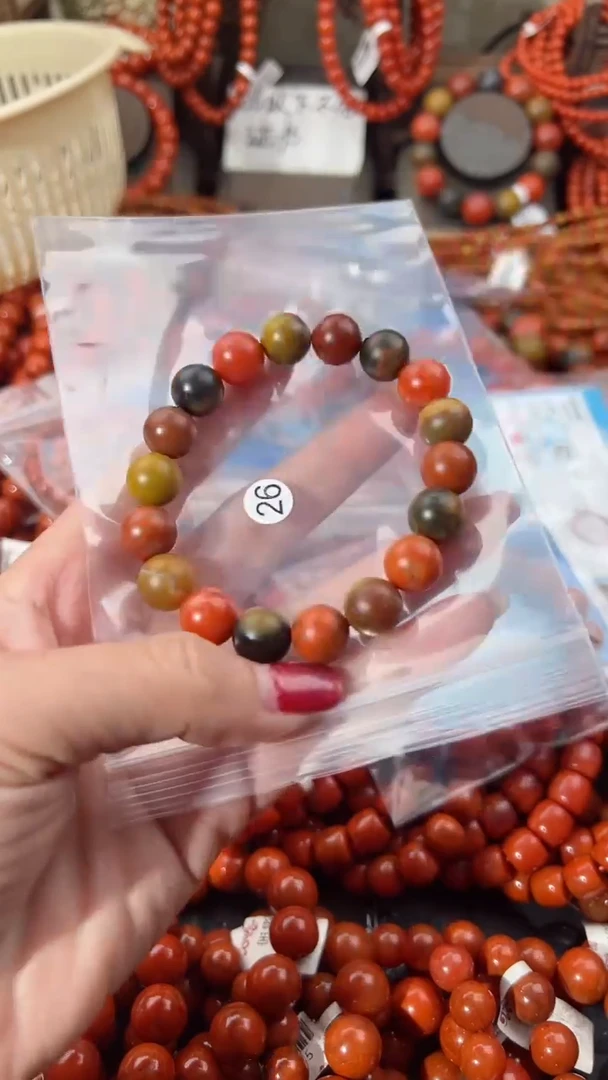【闪购商品】南红玛瑙手串未镶嵌11