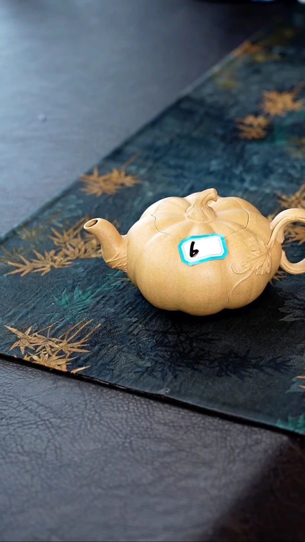 茶壶紫砂6宜兴紫砂壶南瓜