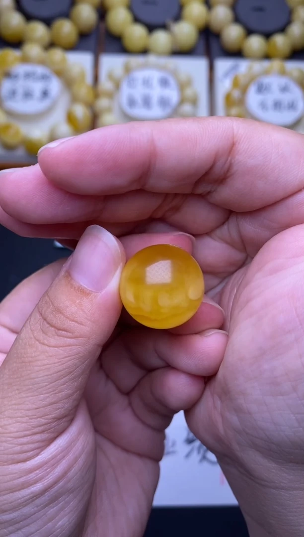 裸石琥珀未镶嵌大小姐珠宝严选44