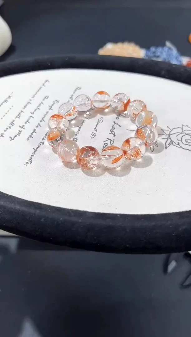 未镶嵌手串水晶66e多样性发其一【1条】默认微瑕15mm