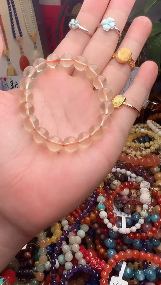 未镶嵌手链水晶微**暖（一物一件）006517