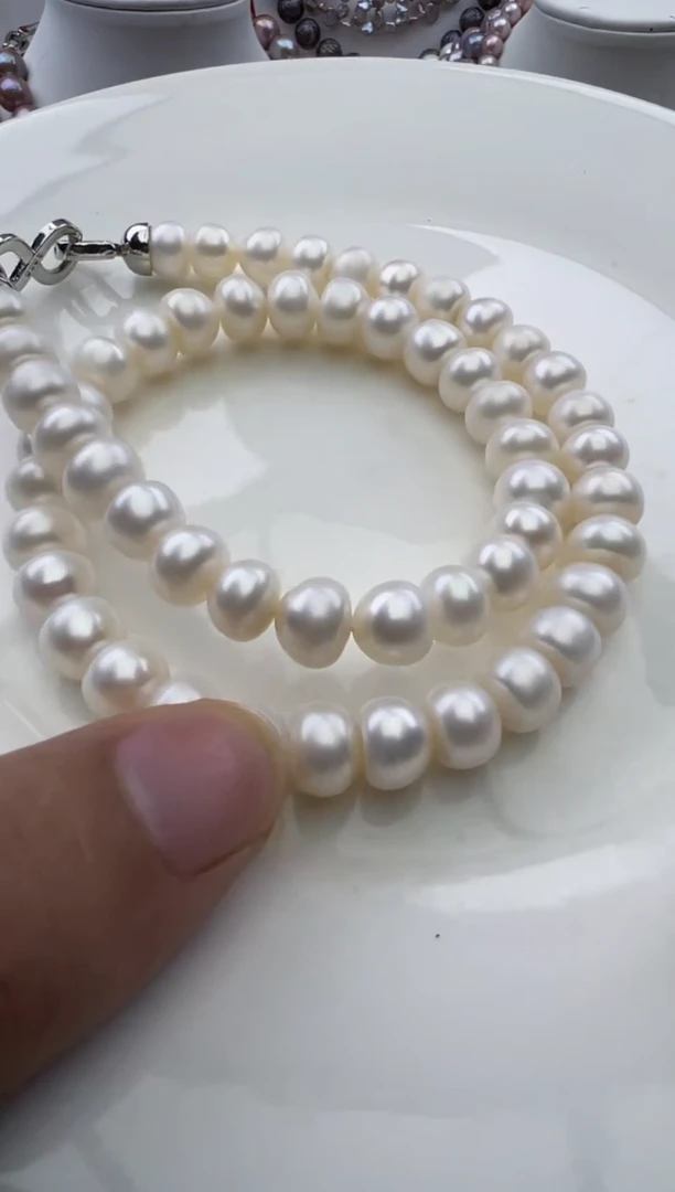 淡水珍珠未镶嵌颈饰1