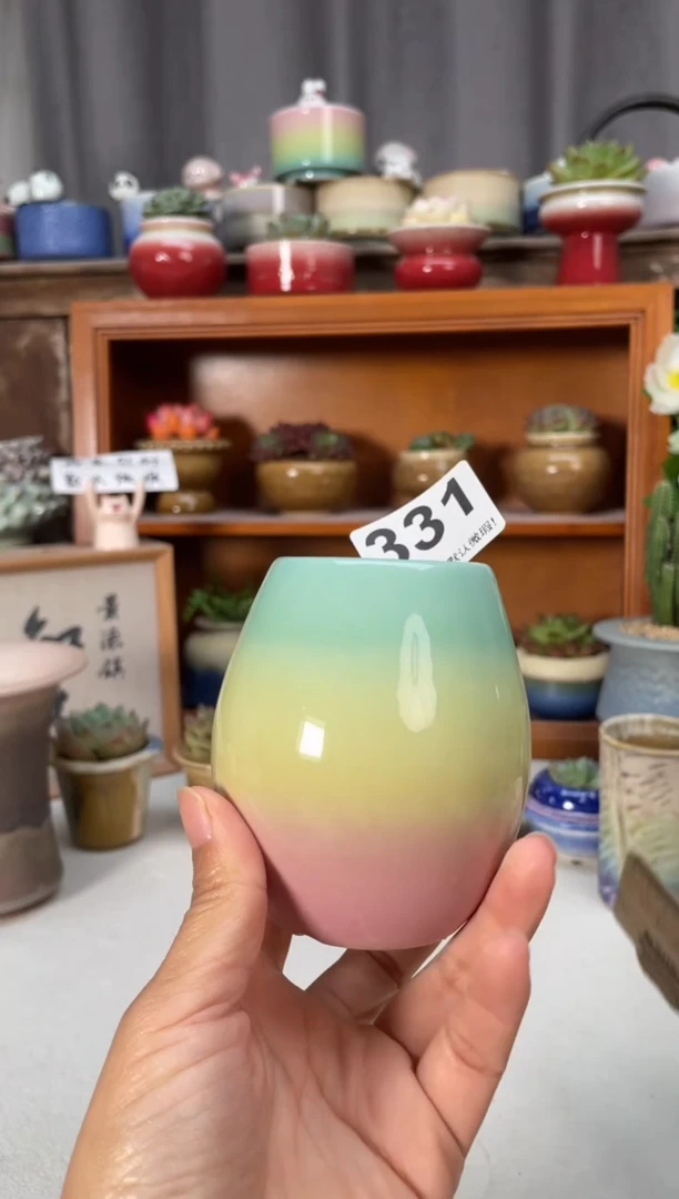 瓷片331知木小芳花盆编号