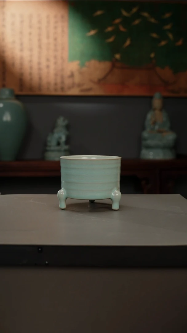 【闪购商品】杯原产地原矿 三足杯