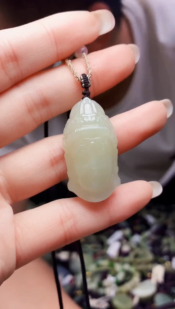 颈饰未镶嵌和田玉多样性发货，拍一发一