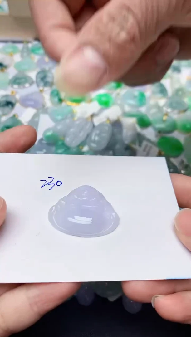 【闪购商品】翡翠颈饰未镶嵌天然翡翠A货  230