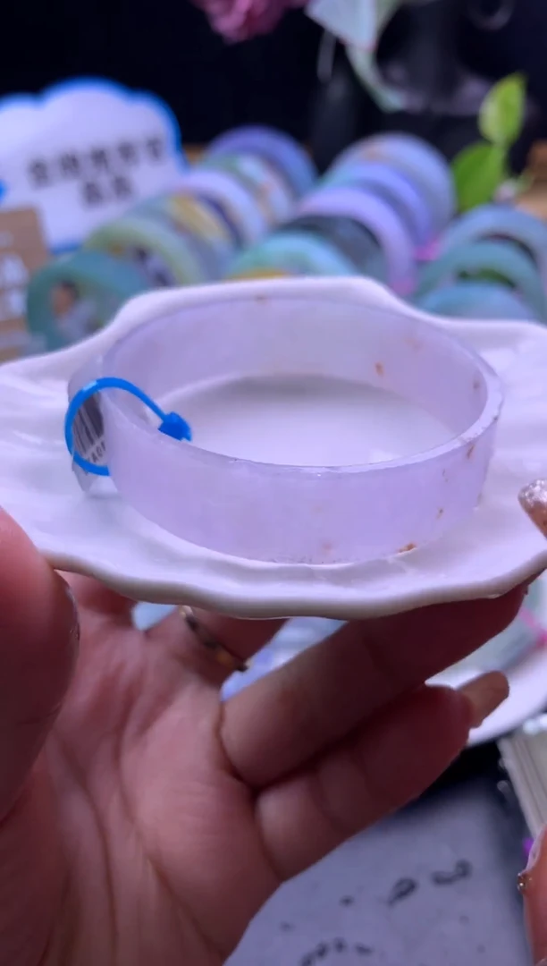 未镶嵌手镯定制翡翠53-54「定制不退不换」