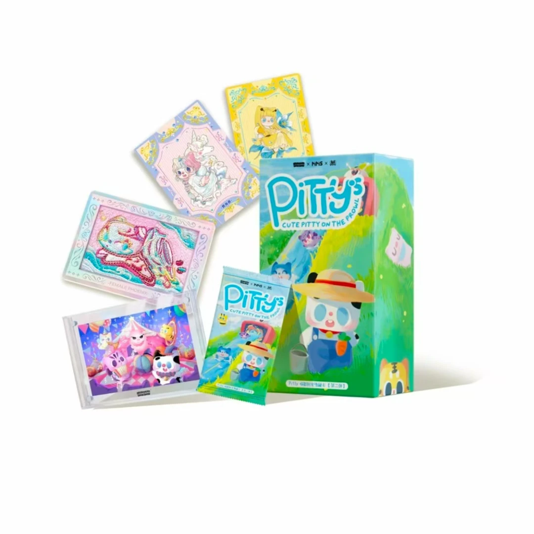 【找猪猪】Pitty《喵影时光》收藏卡牌第二弹（代拆盲盒）芯芯