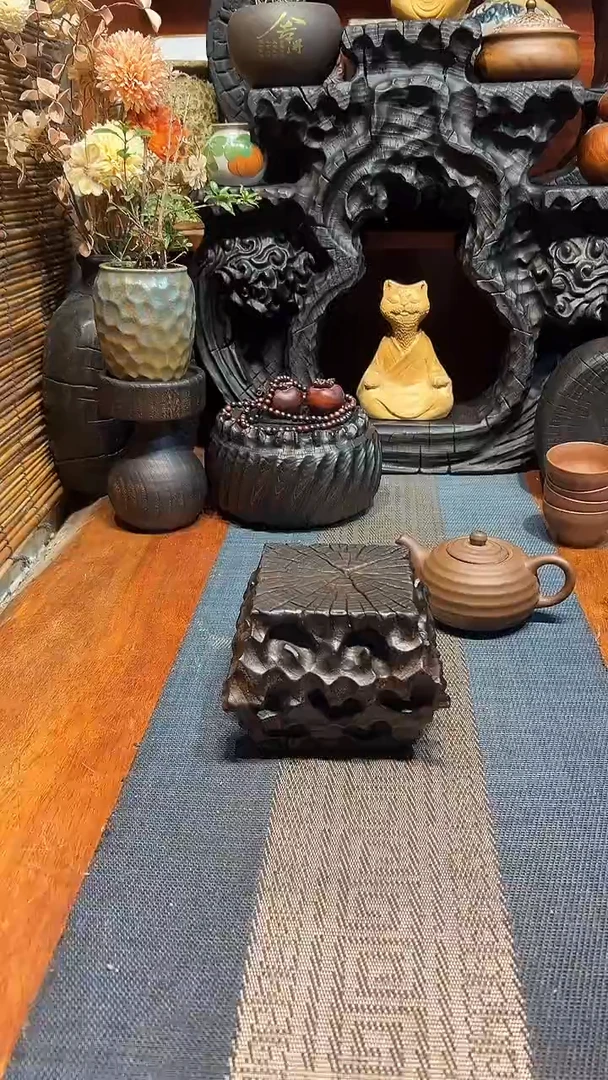 香樟木碳化香樟木一物一拍