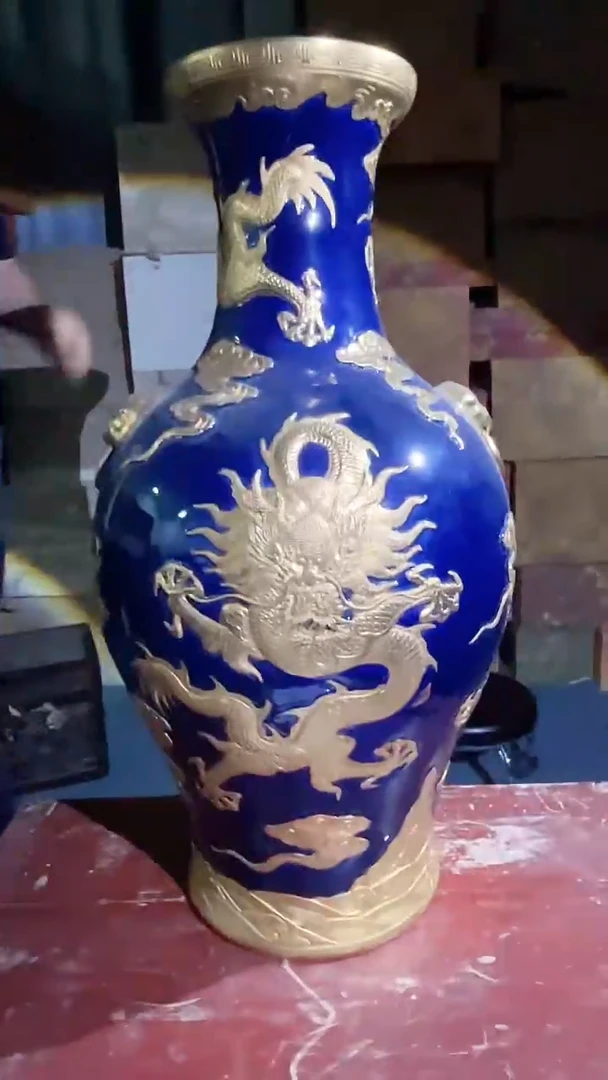 摆件景德镇陶瓷流水234