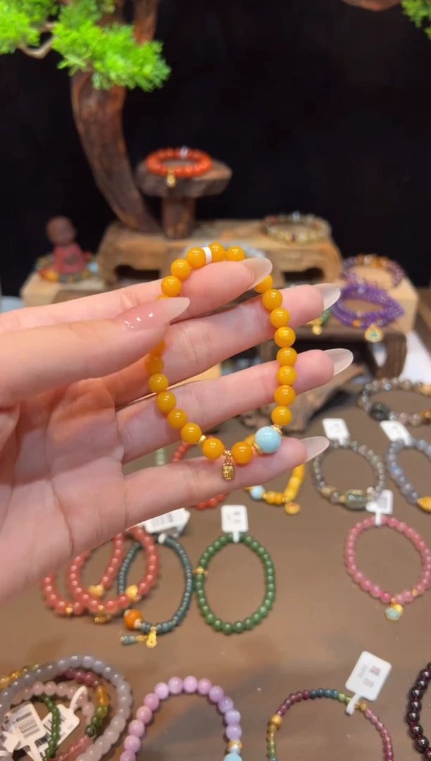 【闪购商品】琥珀手饰未镶嵌手饰@@E5979