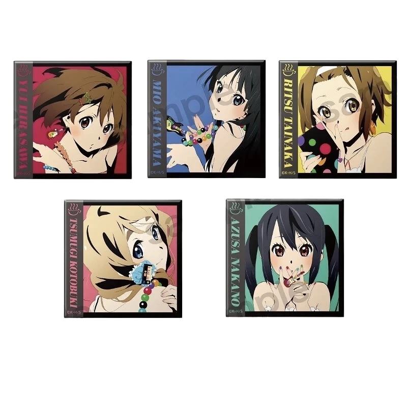 轻音少女招财猫卡拉OK联动冰箱贴吧唧