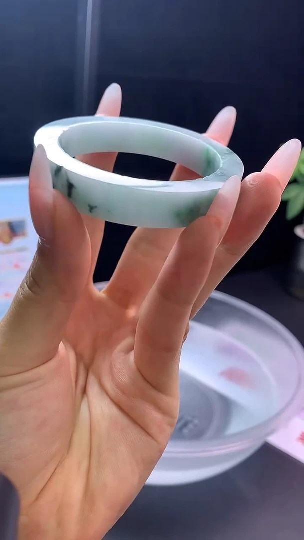 定制翡翠手镯未镶嵌36