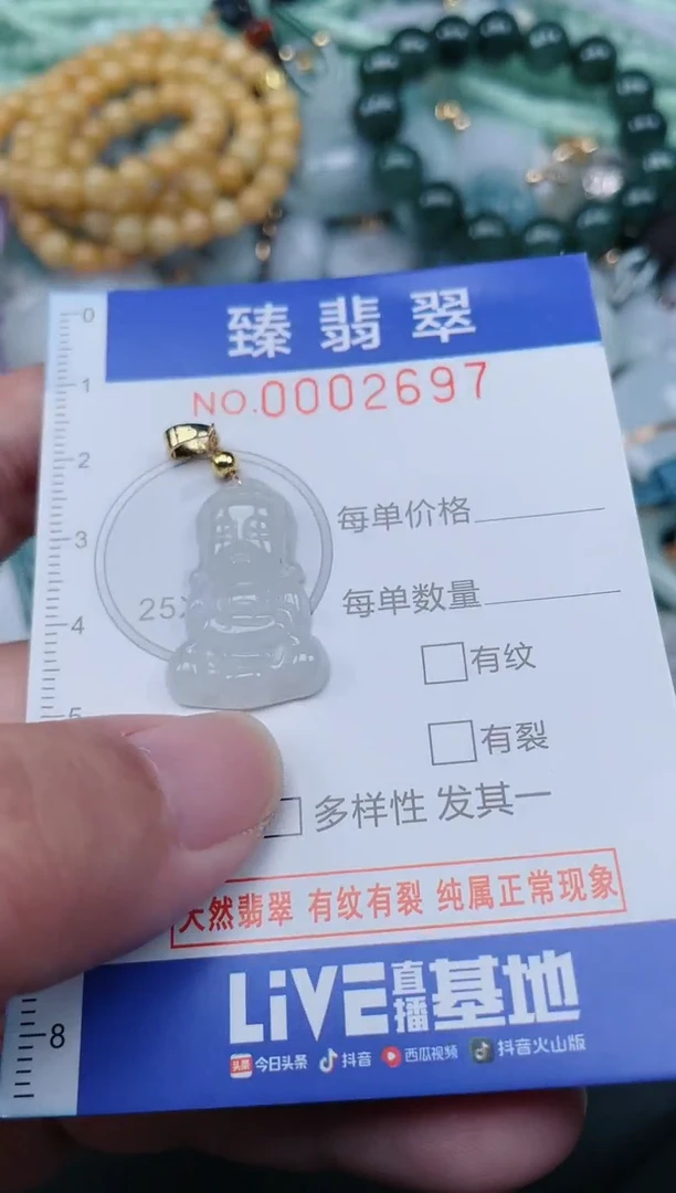 翡翠未镶嵌颈饰.0002697