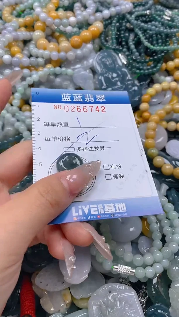 翡翠未镶嵌颈饰闪购0266742多样性发其一