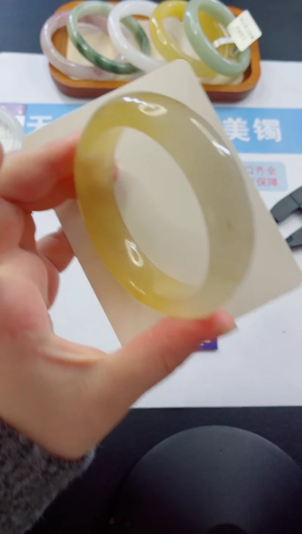 未镶嵌手镯石英质玉多样性发货A5-63