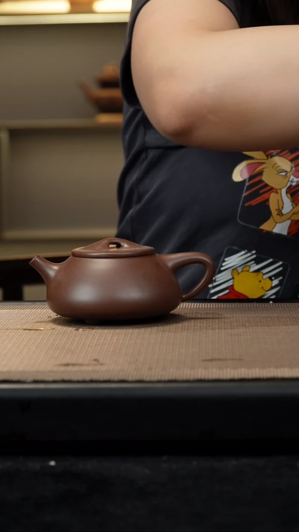 茶壶紫砂紫泥景舟180cc/