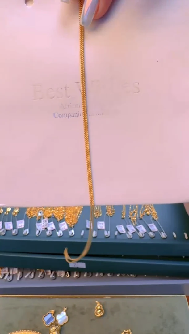 60cm爱心抽拉肖邦链2.92g（多样性发货）