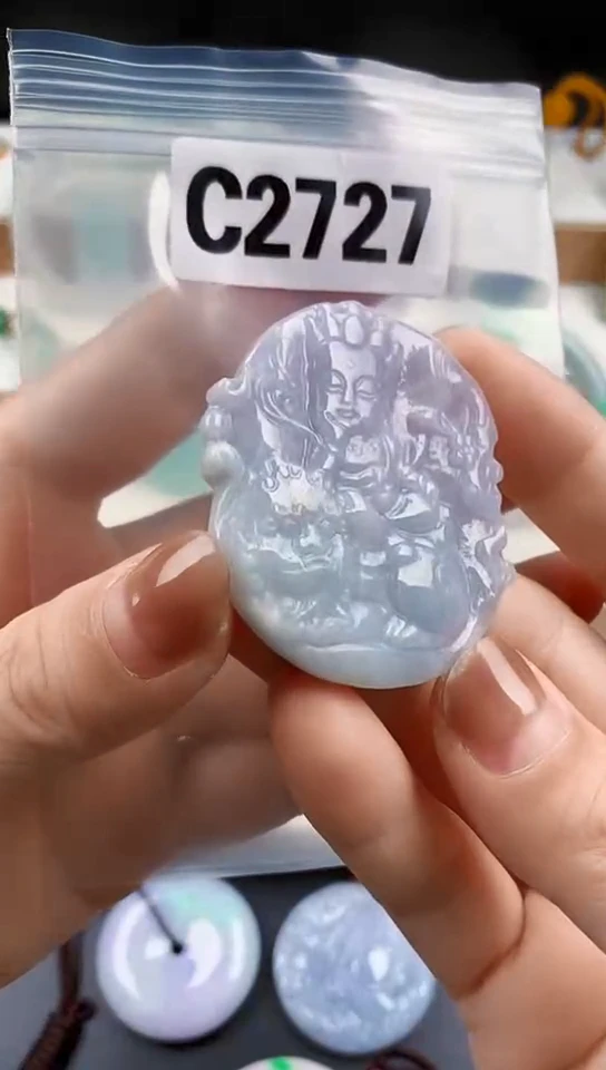 颈饰未镶嵌翡翠天然翡翠吊坠挂件