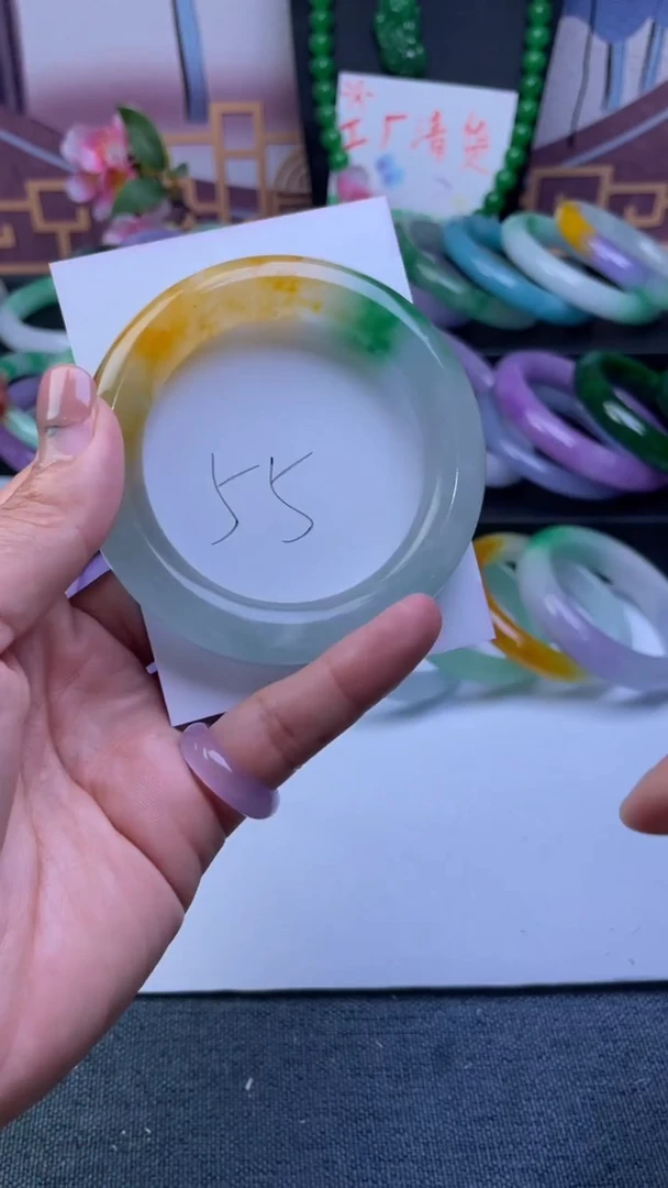 非金属仿水晶手镯