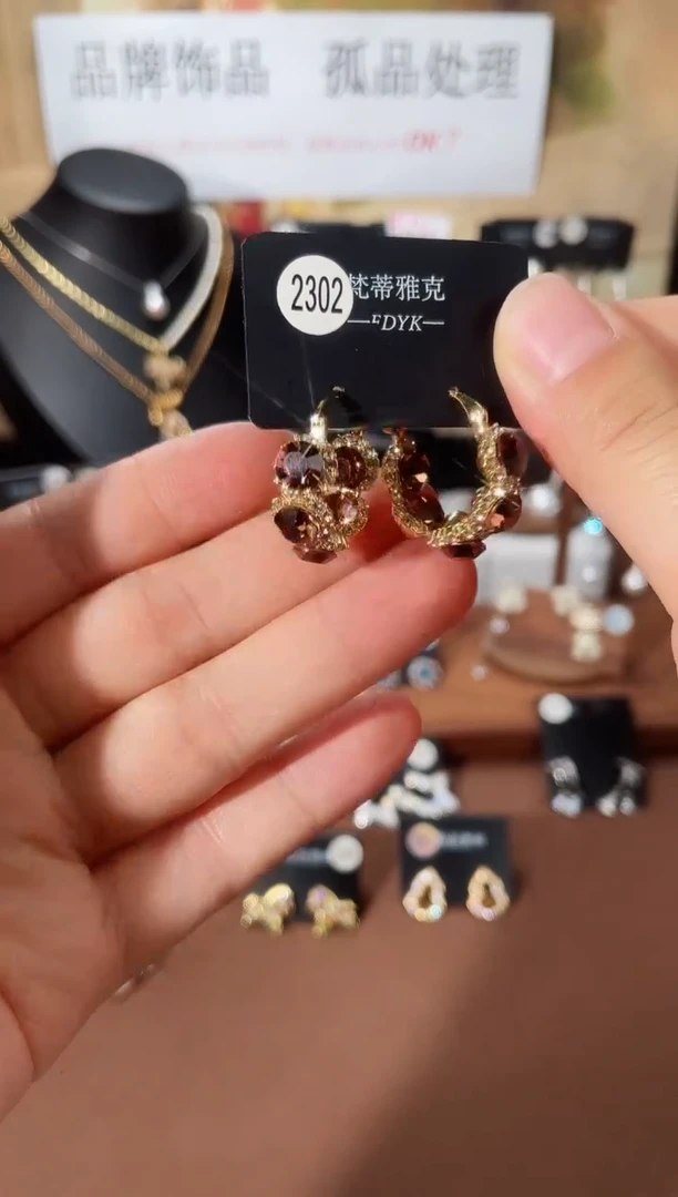 合金925银锆石梵2302