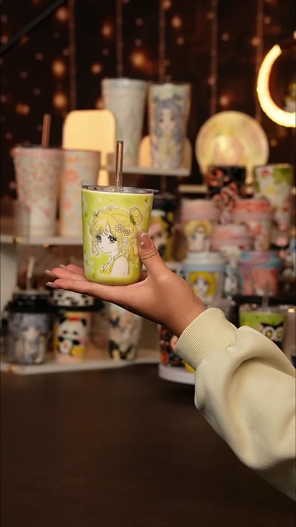 （玉泥）景德镇手工手绘文创陶瓷杯