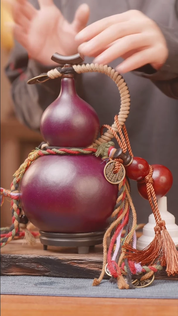 1491号链接精品大漆葫芦现货现发[一物一拍]