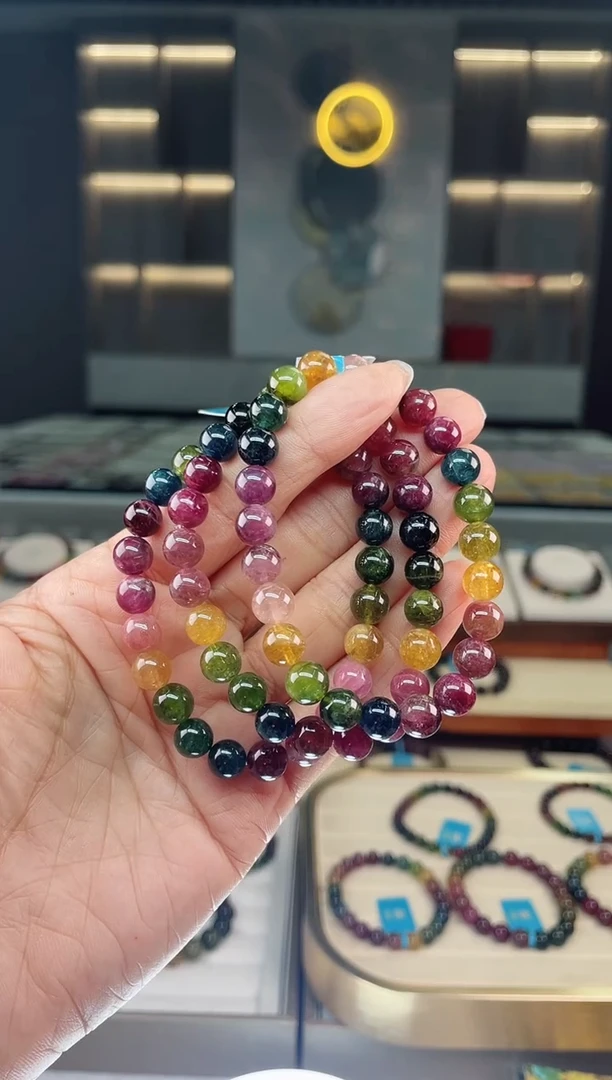 【闪购商品】碧玺单圈手串未镶嵌（多样性发一条）Q