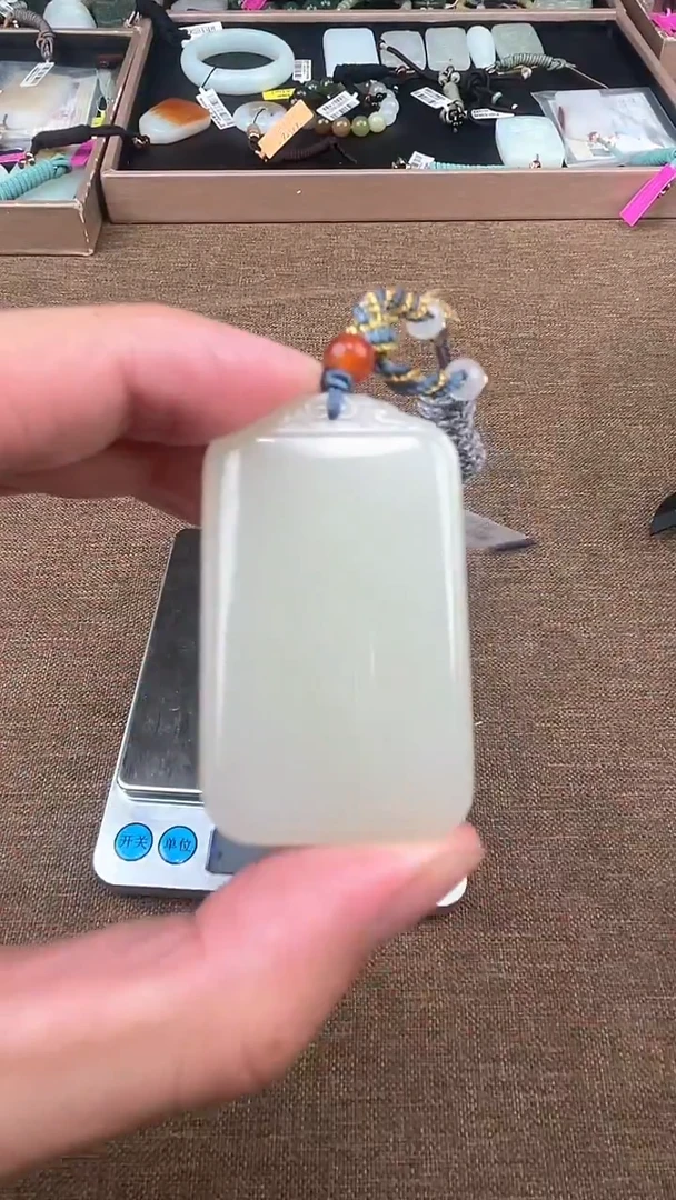 颈饰未镶嵌和田玉12.2AL多样性拍一发一55