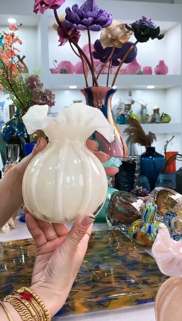 地*慕忆家手作琉璃花瓶