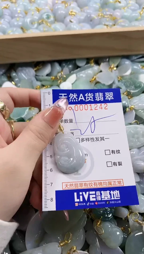 颈饰未镶嵌翡翠天然A货翡翠