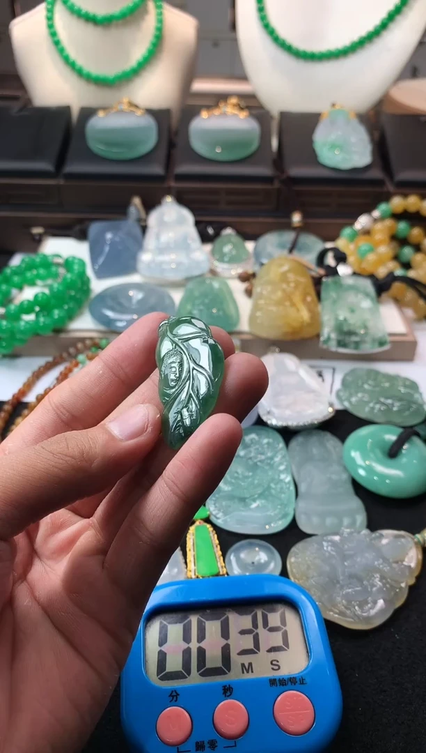 未镶嵌定制翡翠日***～5073毛货不退不换