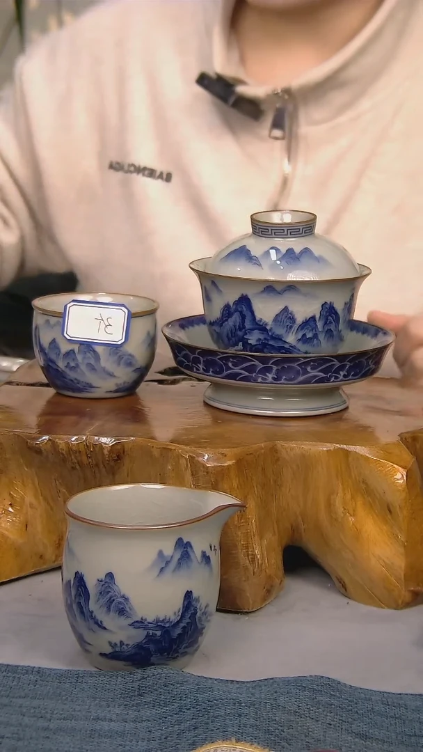 【闪购商品】简装家用款5件套 陶瓷家用茶具系列