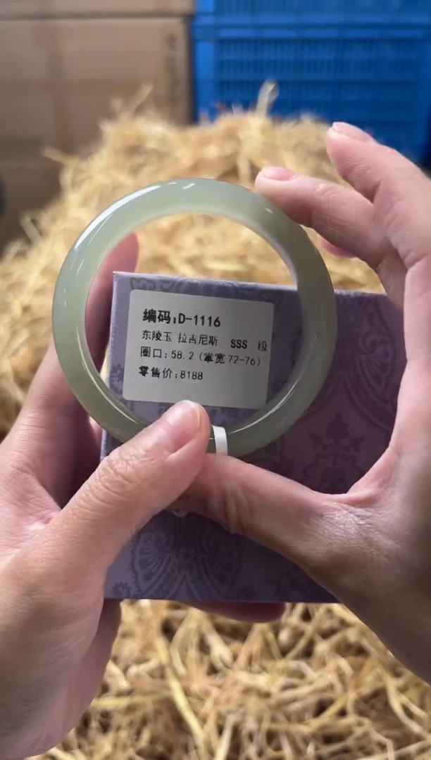 未镶嵌手镯石英质玉D-1116