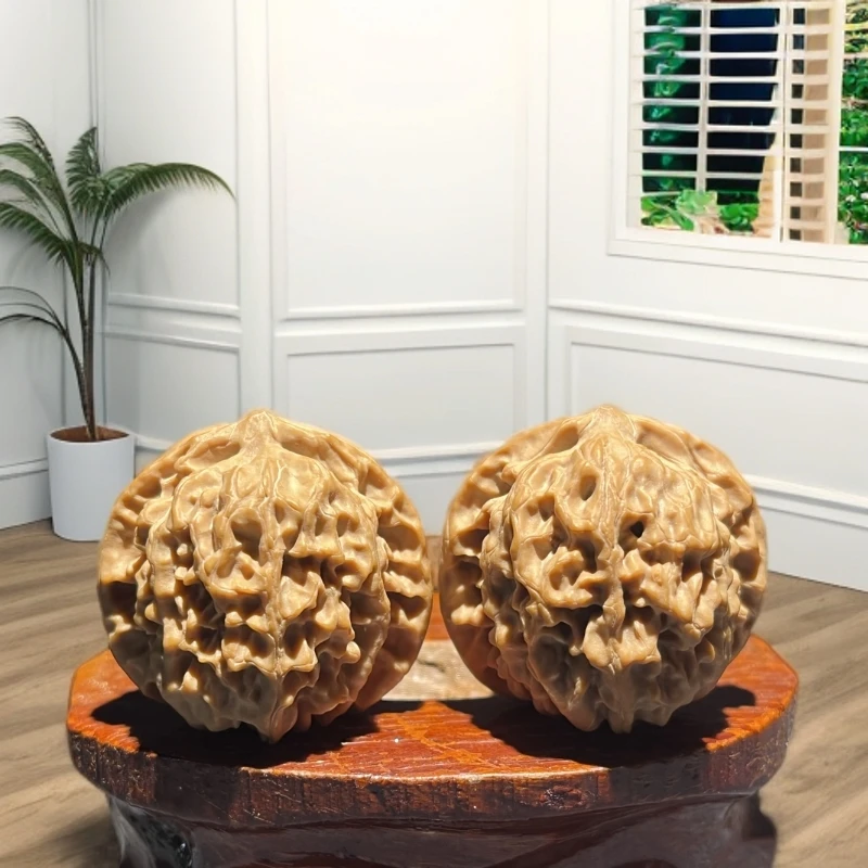 【四喜】文玩核桃龙珠