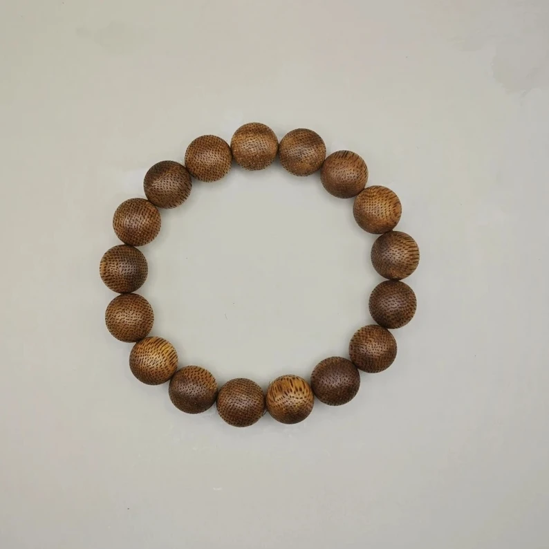 沉香【瑾绣瑞盈沉香专场】ZY794芽庄天然野沉香单圈手串