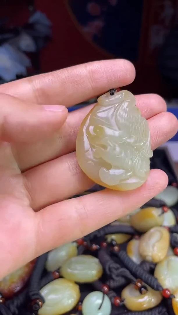 颈饰未镶嵌和田玉123