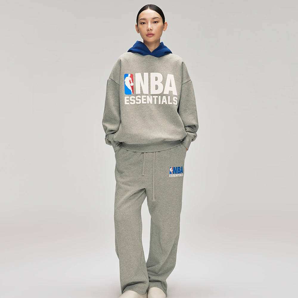 ESSENTIALS FEAR OF GOD 2025 Fall NBA联名运动连帽卫衣