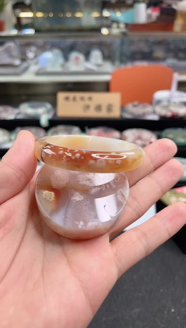 未镶嵌手镯石英质玉55圈口 （赠品镯心）3218204